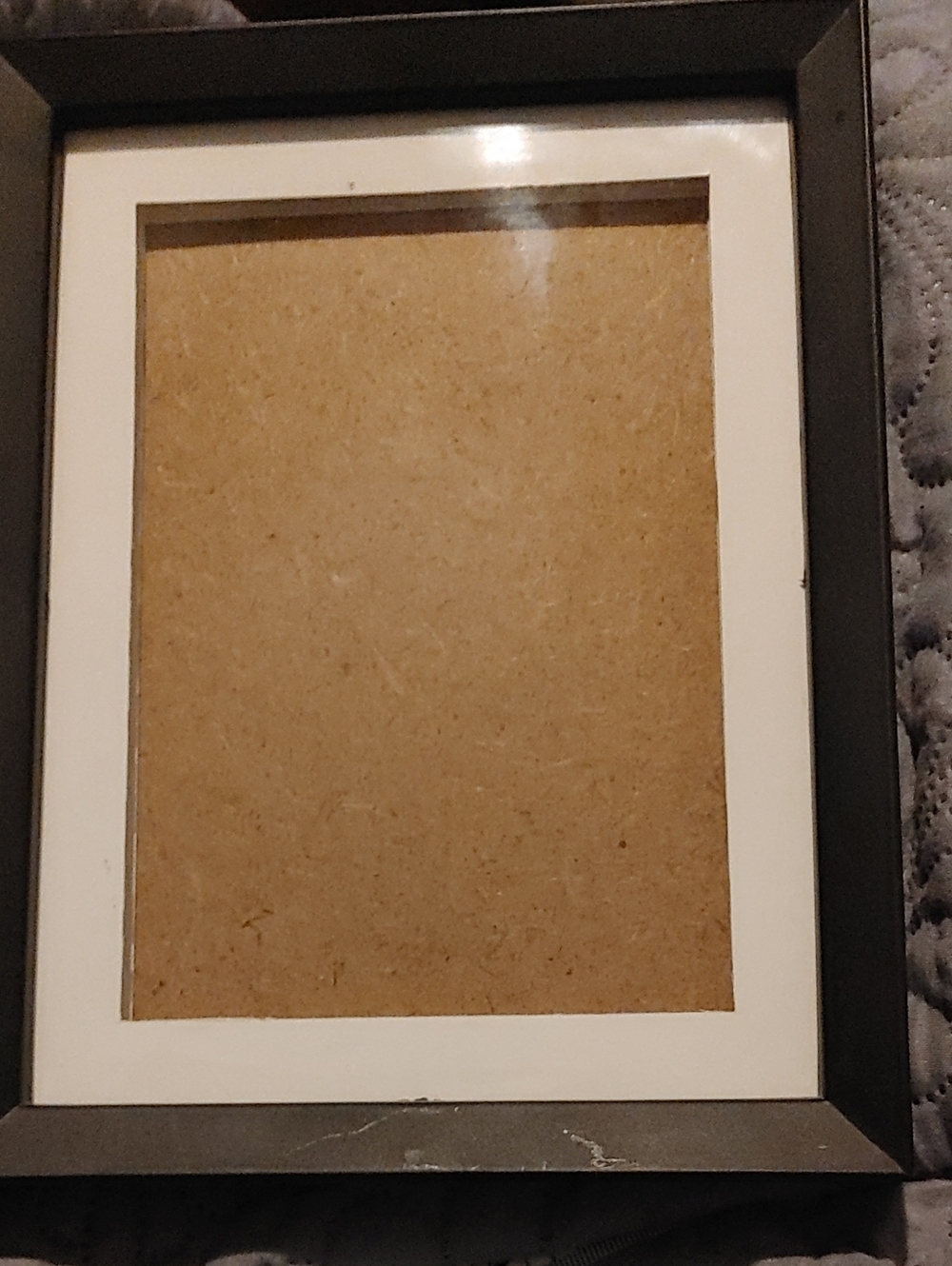 👌Free Add On -Blank Black Picture Frame with White Mat - Home Accents